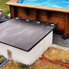 Local Technique Piscine Bois Semi Enterree