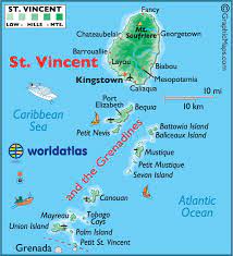 Vincent island is the westernmost of 4 barrier islands in the northwestern florida gulf coast which include cape st. St Vincent And The Grenadines Maps Facts Saint Vincent And The Grenadines Grenadines Windward Islands