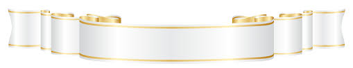The ribbon retreat is excited to be offering *new* premium grosgrain ribbon, that is perfect for hair bows and at a price you're gonna love! White And Gold Banner Png Clipart Picture Banner Png Gold Banner Clip Art