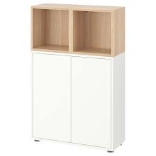 Eket Schrankkombination Fusse Weiss Eicheneff Wlas Ikea Deutschland Eket Ikea Eket Ikea
