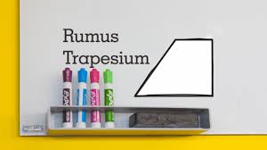 Berbeda dengan menghitung keliling, untuk menghitung luas kita hanya perlu berpatokan pada satu rumus saja yaitu. Rumus Luas Trapesium Dan Rumus Keliling Trapesium Serta Jenisnya