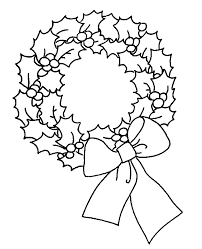Increase speed to high and beat for 10 minutes or until thick and glossy. Christmas Wreath Coloring Pages Coloring Library