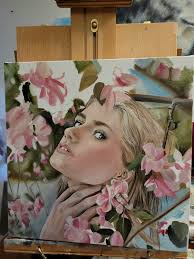 First time painting a human face