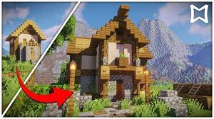 Cool minecraft village house ideas. How To Transform A 1 14 Village House In Minecraft Youtube Cute Minecraft Houses Minecraft Designs Minecraft Architecture