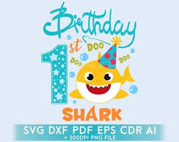 Baby Shark Happy 1st Birthday Cheap Online Shopping