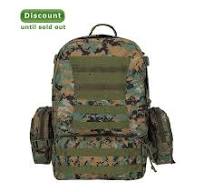 YAKEDA in Stock Quick Delivery Mochila Tatica 50L Hiking Camping Outdoor  Bags Camouflage Activity Sport Tactical Backpack