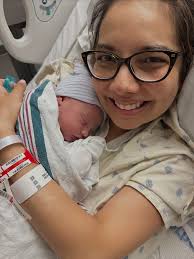 👶🏻 Our sweet (and impatient) little girl made an early entrance last  night at 10:30pm! She's happy, healthy, and aside from my water breaking  unexpectedly, we couldn't have asked for a smoother