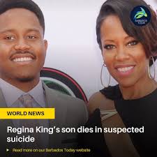 SOURCE: NBC News — Actress and director Regina King's son, Ian Alexander  Jr, has died by suicide, her representative confirmed to NBC News Saturday.  He was 26. Click the website link in