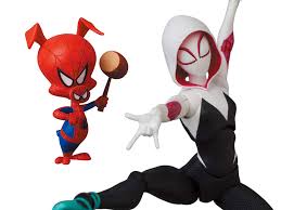 Gwen stacy is the exception. Spider Man Into The Spider Verse Mafex No 134 Spider Gwen Spider Ham