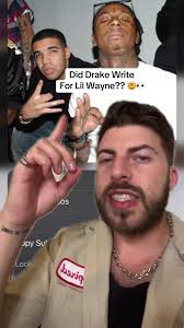 Did Drake write for Lil Wayne?? 👀 #drake #lilwayne #wayne #weezy #wheezy  #ovo #youngmoney #rap #hiphop #fyp #jeremyhecht Lil wayne im single  reference track drake leak#greenscreen