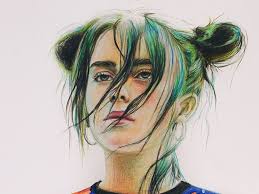 See more ideas about billie eilish, billie, drawings. Meet Nastya Kovtun And Kaylee Yang The Billie Eilish Fan Artists Featured In Vogue Vogue