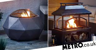 Ace hardware carries an impressive assortment of patio fire pits and outdoor fire our gas fire pits are fueled by propane, while our wood fire pits are fueled by either wood or wood pellets. Aldi Brings Back Last Year S Sell Out Fire Pit Barbecues And Log Burners Metro News
