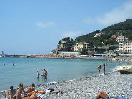 It is known for its focaccia al formaggio (focaccia with cheese). Recco Die Strande Ligurien Italien Ligurien Strande Recco Liguria Diving Recco Genua Strande Recco Baden Ligurien Recco