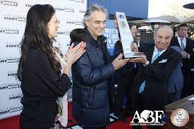 The andrea bocelli foundation is a grant making body launched by andrea bocelli in 2011, aimed at supporting those living in poverty or overcoming barriers caused by illness and disability in order to. Abf Andrea Bocelli Foundation American Academy Of Hospitality Sciences