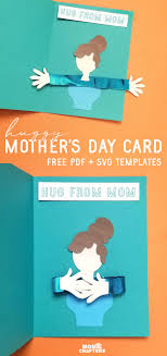 In this video i will show you how to make easy and beautiful greeting card for mother's day.#mothersdaycardmaking#diymothersdaycard#. Make A Huggy Mother S Day Card Craft Moms And Crafters