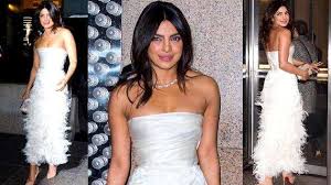 These newly released photos and video from designer ralph lauren offer a closer from drawing to fitting to the fantastic result, ralph lauren shares how his label made priyanka chopra's dream dress come true.youtube. Priyanka Chopra S Stunning White Bridal Shower Gown Costs More Than Rs 4 Lakh Hindustan Times