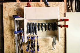 I figured norm and i have lots of the came clamps and this worked out really well. One Hour Clamp Rack