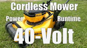 Alibaba.com offers 3,275 40v lithium battery products. Dewalt Dcmw290h1 40 Volt Brushless Mower Review 3 In 1 Cordless Lawn Kit Youtube