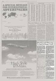 And, we offer a quick turnaround time: Merrill Lynch Set To Quit Real Estate The New York Times