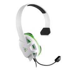 Turtle Beach Recon Chat Gaming Headset For Xbox One Series X White Green In 2020 Turtle Beach Gaming Headset Headset