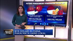 Dijelaskan, pbc dan bi sepakat untuk mendorong penggunaan mata uang lokal dalam penyelesaian transaksi perdagangan dan investasi langsung. Bye Dolar Indonesia China Pakai Mata Uang Lokal