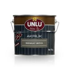 Peki hangi eşya nasıl boyanır? Unlu Akrilik Lake Boya Parlak