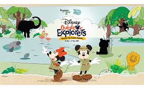 Disney Outdoor Explorers Search For Hidden Mickeys Doodle Animals At Singapore Zoo River Safari During The Year End School Holidays 2020 Little Day Out