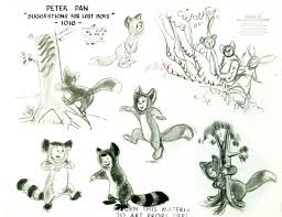 Michael Sporn Animation The Lost Boys From Peter Pan Sketches Concept Art Neverland