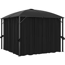 Il existe différentes formes de tonnelle pliante. Asupermall Tonnelle Avec Rideaux 300x300x265 Cm Anthracite Comparer Les Prix De Asupermall Tonnelle Avec Rideaux 300x300x265 Cm Anthracite Sur Hellopro Fr