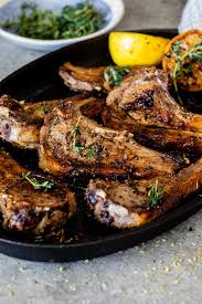 This lamb recipe is great accompanied with a homemade chimichurri sauce. Easy Lemon Garlic Lamb Chops Simply Delicious