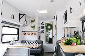 Ocean themed throw pillows complete the beach cottage look of this room. 5 Lessons We Learned While Renovating Our Camper Rv Reno Barefoot Detour