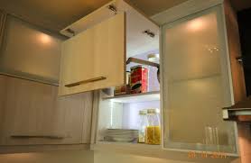 Kitchen Cabinets Double Lift Up Mechanism With Glass Door And Melamine Faced Door Kitchen Cabinets Fronts Glass Cabinet Doors Glass Kitchen Cabinet Doors
