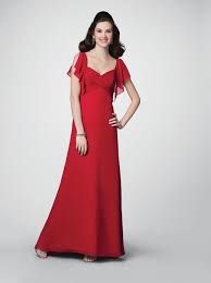 Alfred Angelo Cherry Red Size 8 Bridesmaid Dress Or Evening