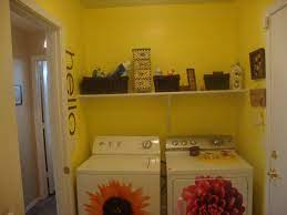 Sunshine Yellow Laundry Room Laundry Room Home Diy Home