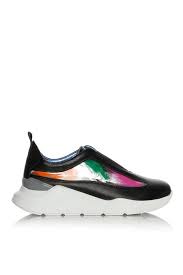 birdie bayan spor ayakkabi siyah deri ilvi sneaker siyah deri ayakkabilar