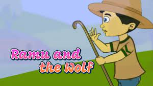 Ramu and the Wolf | The boy and the Wolf story | Moral stories for Kids |  Bedtime Stories for Kids - YouTube