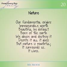 A Poem About Nature Ms Moem Poems Life Etc Poems Life Nature