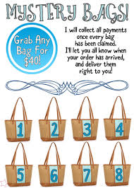 Mystery Bag Graphic For Facebook Vip Group Thirty One Spring Summer 2018 Www Mythirtyone Ca Sabrinawhite Thirty One Gifts Thirty One Games 31 Bags