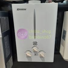 Water heater gas rinnai reu 5cfc model paloma dan wasser: Water Heater Kamar Mandi Dengan Gas Lpg Pemanas Air Gas Kgh 6w Krisbow Shopee Indonesia