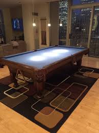 Gorgeous Cityscape With Brunswick Billiards Madison Pool Table Pro 8 Installation Pool Table Custom Pool Tables Pool Table Movers