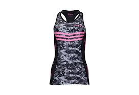 Zoot Tri Ltd Womens Tank Black Camo Pink