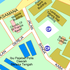 Джалан теменггонг ахмад или джалан парит джава (автомагистраль j31 штата джохор) (джави: Map Of Jalan Temenggong
