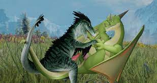 256:135 3d horsey 3d 4k absurd res animal genitalia animal penis  dinosaur dragon dromaeosaurid duo erection feet foot fetish genitals hi res  jurassic park jurassic world male malemale oral