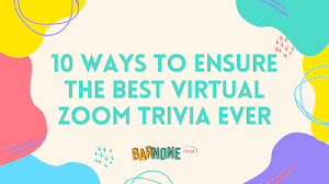 Outback team building's virtual team pursuit, let's roam's virtual game night, and the go game remote are all ideal virtual trivia games for a large group. The Top 10 Ways To Ensure The Best Virtual Trivia Night Ever Bar None Games 1 Live Virtual Trivia And Mini Games For Team Building Activities