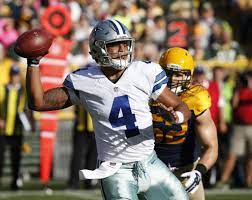 Dak Prescott Breaks Tom Brady S Int Less Record Then Ends Streak With Pick Cowboys Vs Dak Prescott Cowboys Quarterbacks