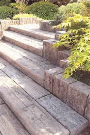 Get the best deal for wooden garden stepping stones from the largest online selection at ebay.com. Hausler Petrified Wooden Beams Steps Etc Let Your Creativity Beams Garden Stairs Backyard Landscaping Designs Garden Steps