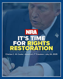 For the first time in over 30 years, the federal government is restoring  Second Amendment rights to nonviolent Americans. 🇺🇸 In his new column,  Charles C. W. Cooke examines how we got