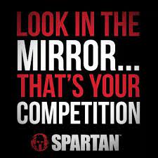 Man In The Mirror With Images Spartan Quotes Race Quotes Work Quotes