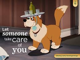 Let Someone Take Care Of You Peter Pan Disney Disney Dogs Disney Animals