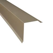 Metal Sales Gable Trim In Charcoal 4206017 The Home Depot In 2020 Gable Trim Roof Edge Metal Roof